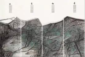 展览在线‖第十三届全国美展中国山水画作品在线欣赏图片