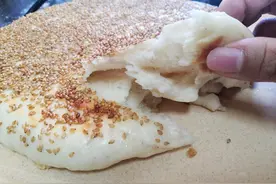 简单快捷发面饼，比买的还要好吃！老人小孩都能吃！图片