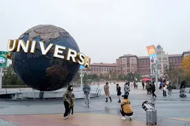 一位医生，北京环球影城的冬季周日体验图片