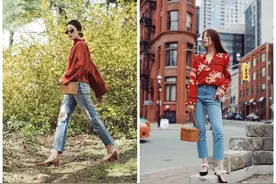 跟着博主学穿搭之御姐系博主EMMA图片