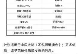 荣耀手机升级鸿蒙系统图片