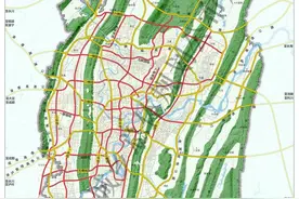 重庆快速路的六横七纵图片