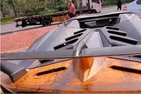 广东梅州一辆“最贵”的兰博基尼SVJ，车牌不是连号却很霸气图片