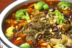 重口味！天冷就要麻，川香沸腾毛肚，边吃边流汗最过瘾图片