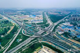 郑州四环时代到来 全长93公里高架主线通车 互通立交最亮眼图片