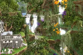 玩家想上天？《方舟生存进化》浮空建筑赛博朋克感十足图片