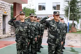 云南省鲁甸县人武部：役前训练，军旅人生的第一步图片