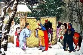 三顾茅庐的故事图片
