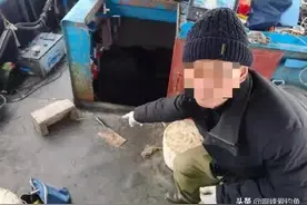 长江首例！20年鱼龄体长超1米的野生中华鲟，惨遭分解下锅！图片