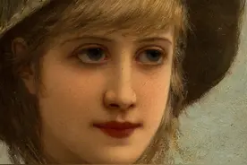 创作上流社会妇女肖像画——塞门诺夫斯基艺术作品图片