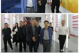 徽鄱动态｜省工商联一级巡视员洪跃平莅临南昌工学院参观考察图片