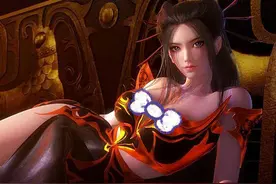 国漫女神难以模仿的动作，焰灵姬的一字马仅仅是入门级图片