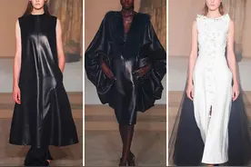 法国Stephane Rolland高定：剪裁具有极强建筑感，线条圆润大方图片