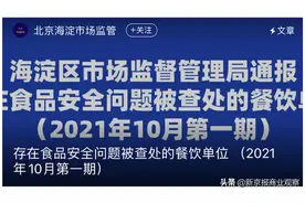 和合谷、吉祥馄饨等14家北京门店被查，涉及多项食安问题图片