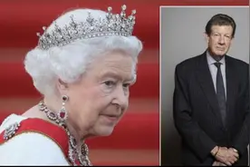 亲王去世四天后，女王回归工作，亲自主持原宫务大臣的退休仪式图片