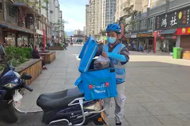 兄弟、女票组团当外卖骑士 大凉山家门口脱贫就业多了这个选择图片