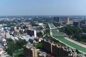 河南太康县高贤乡聚台岗村，涡河边的小村庄，这里是许家印的家乡图片