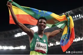 奥运田径首金诞生：00后神童战胜世界纪录保持者 拿下10000米金牌图片