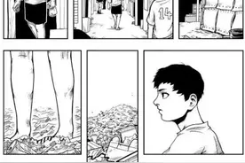垃圾山上的足球赛（漫画）图片