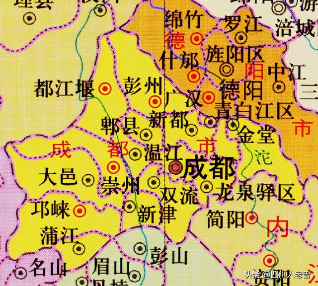 新中国成立以来成都行政区划变迁史
