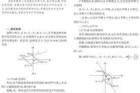 中考二次函数中平行四边形的存在性问题研究图片