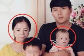 “鸟脸”妈妈不顾劝阻生娃，如今孩子样貌引争议：是爱还是自私图片
