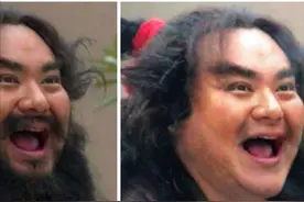 “脱下”胡子的李逵多呆萌！AI去胡须还能变性，猛男避之不及图片