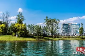 五一打卡好去处！“麓湖生态城”用美丽，打造新区“公园城市”样板图片