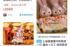 上海迪士尼中秋星黛露炒至上千元 粉丝质疑：官方不补货饥饿营销？图片