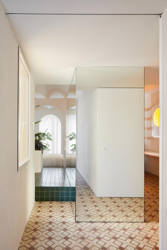 （案例）制约成就有趣的平面分割，系列弧形门公寓