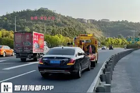 百万豪车奔驰迈巴赫开着开着，车轮差点“飞了”！福州东星4S店：螺丝没拧紧图片