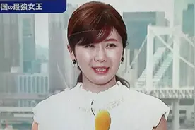 福原爱“重返奥运”担任乒乓解说，身材瘦一圈，打扮仍走小女人风图片