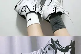 aj乔丹23百搭平价显瘦秋冬高帮宝藏运动鞋图片