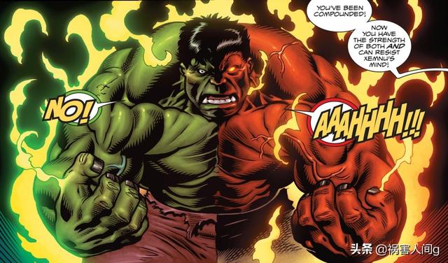 漫威布鲁斯.班纳是精神分裂，所有版本的浩克都是他的不同人格