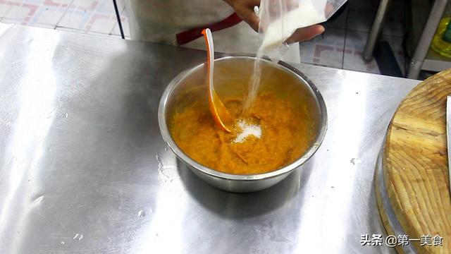 南瓜饼和面太粘怎么办