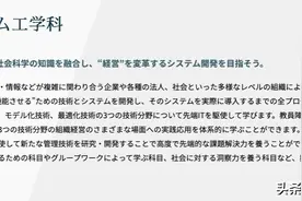 日本留学：经营工学科是个啥图片