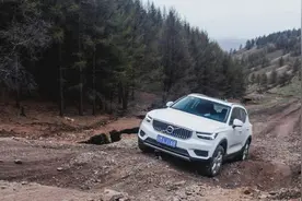 城市SUV也能玩老掌沟？沃尔沃XC40越野测试图片