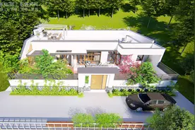 北京密云一层现代别墅图片