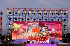 酒泉市广场舞展演活动举行图片