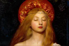 「一分钟艺术赏」维多利亚时代的画中女神，拉斐尔前派的最后画家图片