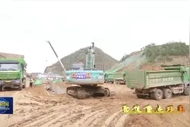 延安宝塔：龙湾隧道至绿地道路提标改造项目：抓进度赶工期 预计5月底通车图片