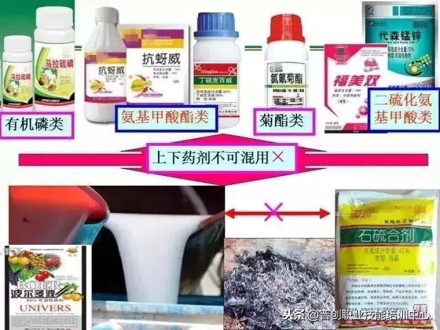 注意：这些药剂不能一起用，混配容易产生药害，种植户一定要看！