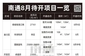 疯狂一月！南通近3000套房源即将入市，9大热盘马上开图片