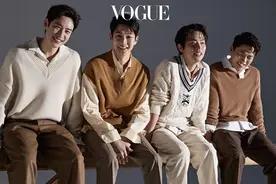 狩猎的时间 男星群像 Vogue Korea 2020 杂志图片
