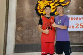 广东宏远又招入一名潜力小球员，身高已超一米八，来自辽宁图片