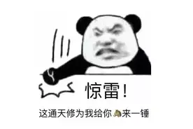 表情包 | 惊雷，这通天修为我给你来一锤图片