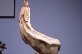文玩爱好崖柏根雕摆件大处理图片