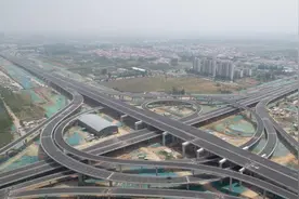郑州大四环高架主线明天上午试通车，各方向通车示意图公布图片