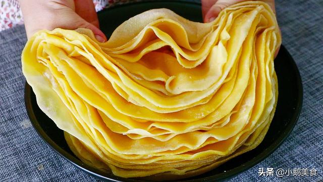 不发面玉米面饼的做法（开水烙玉米面饼）