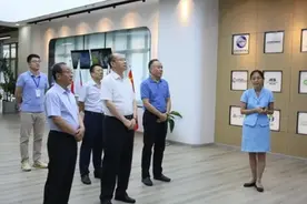 济南市委领导调研市科协工作图片